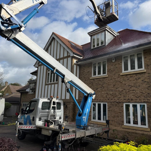 Slough Roof Cleaning Cherry Picker