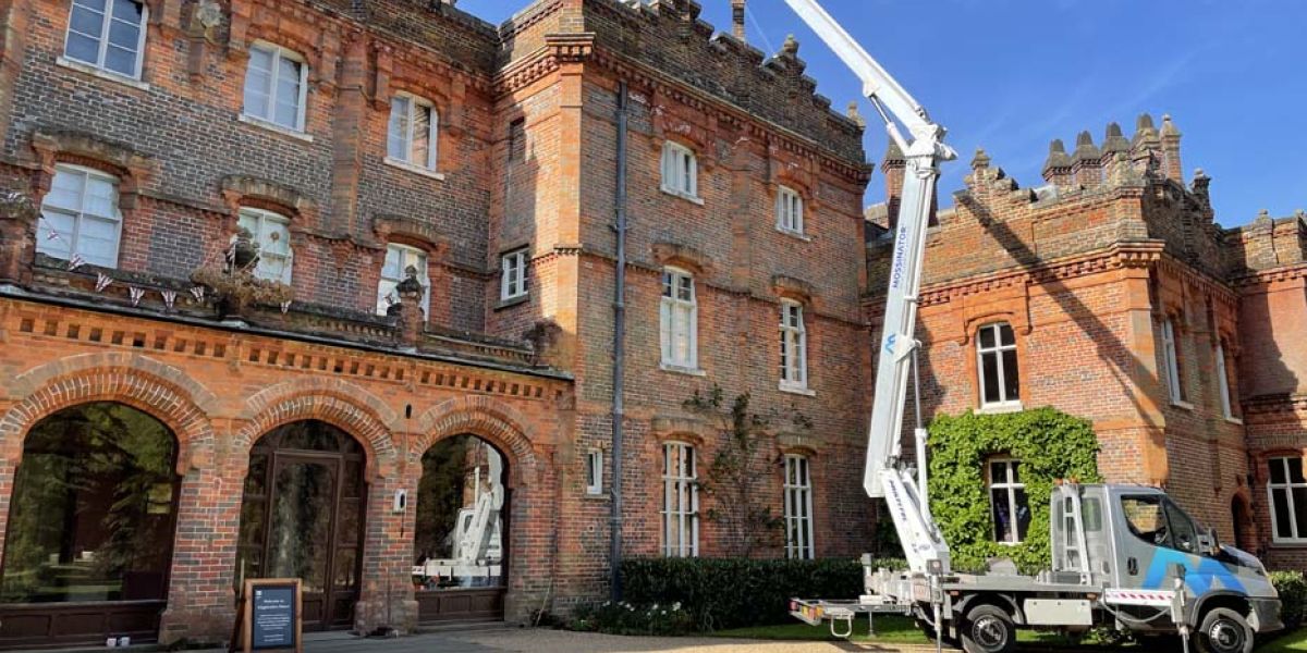 Roof and Gutter Cleaning, Hughenden Manor National Trust