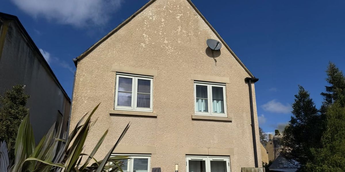 Render Soft Washing Project – Upper Rissington, Cotswolds
